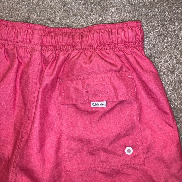 Calvin Klein Pink & White Swim Trunks size S - Picture 10 of 10